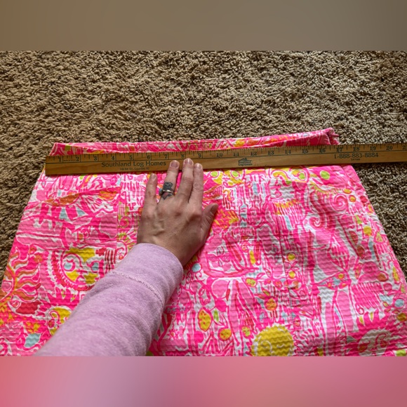 Lilly Pulitzer Skort – Size 8 – Pink/Yellow Print – 100% Cotton - Picture 2 of 6